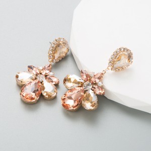 Fashion Jewelry Rhinestone Earrings For Women YWHME-639 