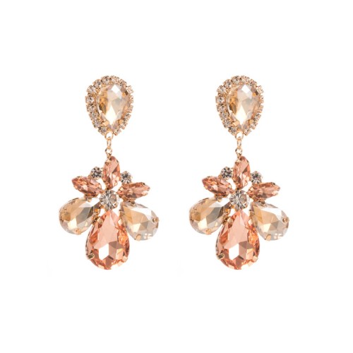 Fashion Jewelry Rhinestone Earrings For Women YWHME-639