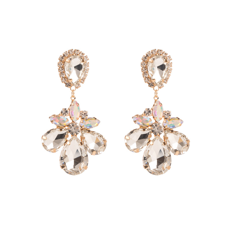 Fashion Jewelry Rhinestone Earrings For Women YWHME-639 