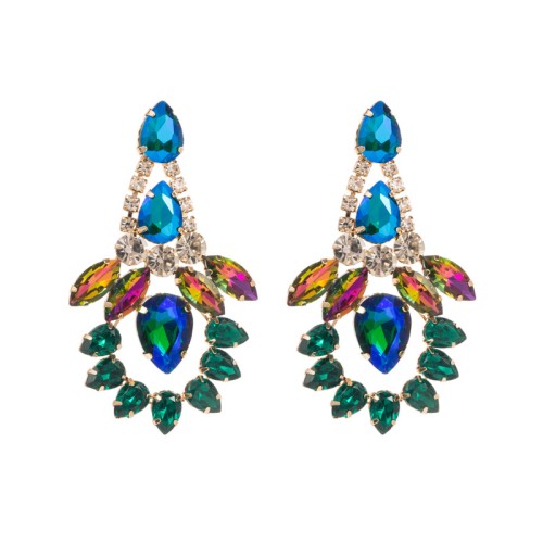 Fashion Jewelry Rhinestone Earrings For Women YWHME-640