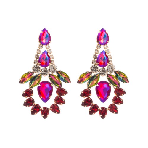 Fashion Jewelry Rhinestone Earrings For Women YWHME-640