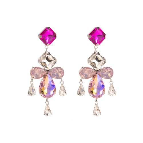 Fashion Jewelry Rhinestone Earrings For Women YWHME-642