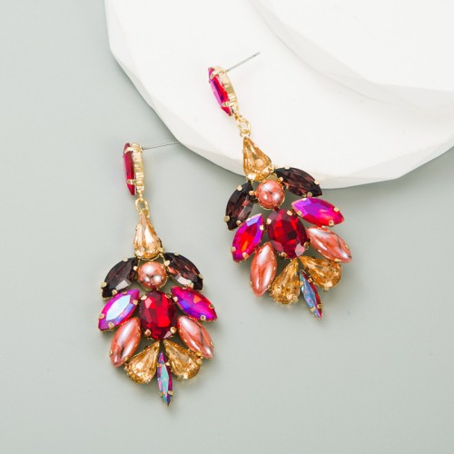 Fashion Jewelry Rhinestone Earrings For Women YWHME-643