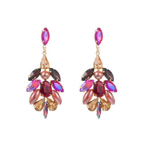 Fashion Jewelry Rhinestone Earrings For Women YWHME-643