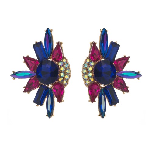 Fashion Jewelry Rhinestone Earrings For Women YWHME-644