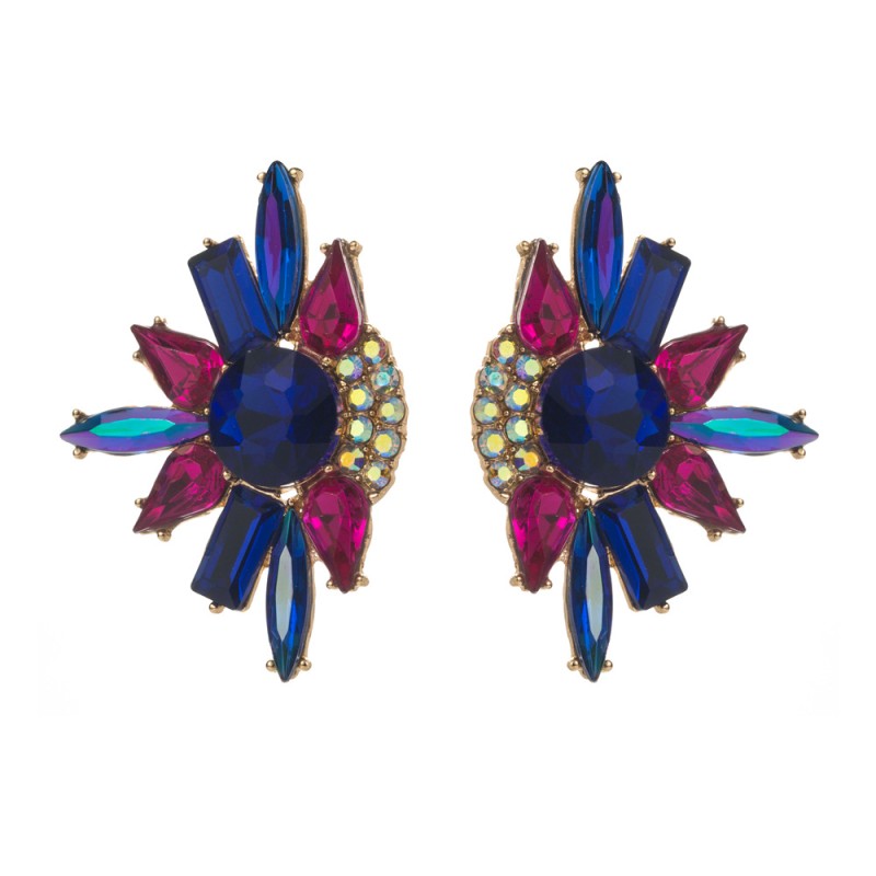 Fashion Jewelry Rhinestone Earrings For Women YWHME-644 