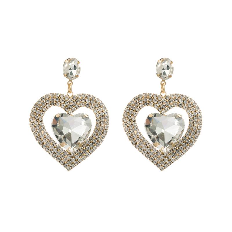 Fashion Jewelry Rhinestone Earrings For Women YWHME-646 