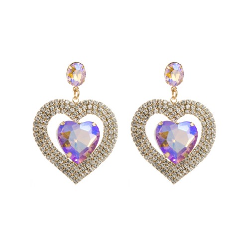 Fashion Jewelry Rhinestone Earrings For Women YWHME-646