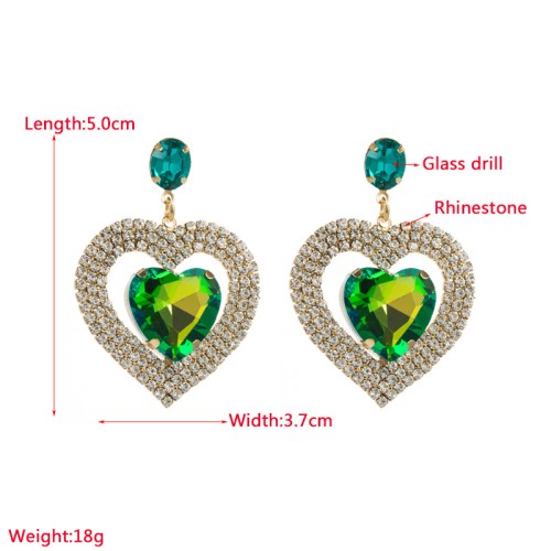 Fashion Jewelry Rhinestone Earrings For Women YWHME-646