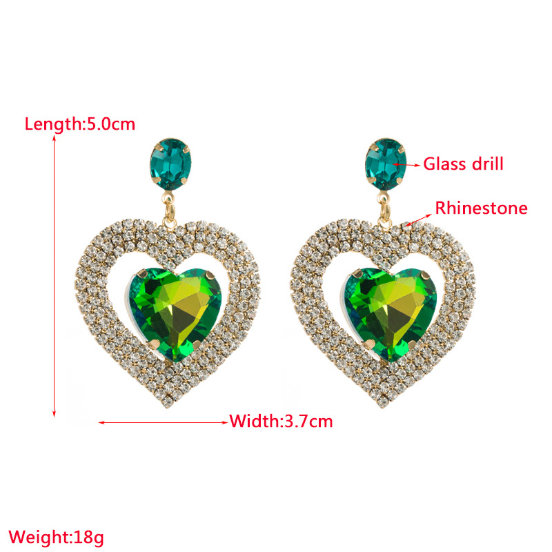 Fashion Jewelry Rhinestone Earrings For Women YWHME-646 