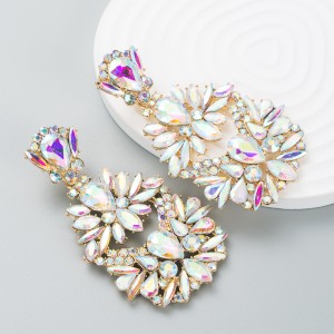 Fashion Jewelry Rhinestone Earrings For Women YWHME-647 