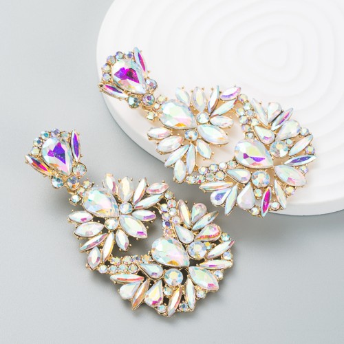 Fashion Jewelry Rhinestone Earrings For Women YWHME-647