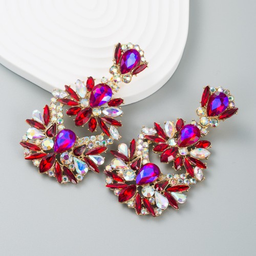 Fashion Jewelry Rhinestone Earrings For Women YWHME-647