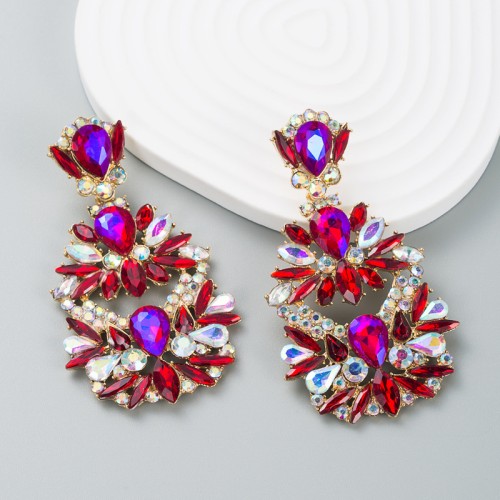 Fashion Jewelry Rhinestone Earrings For Women YWHME-647