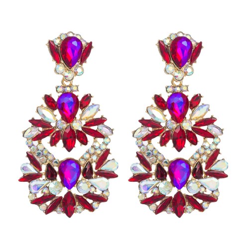 Fashion Jewelry Rhinestone Earrings For Women YWHME-647