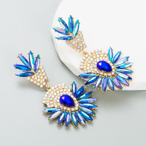 Fashion Jewelry Rhinestone Earrings For Women YWHME-649