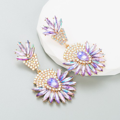 Fashion Jewelry Rhinestone Earrings For Women YWHME-649