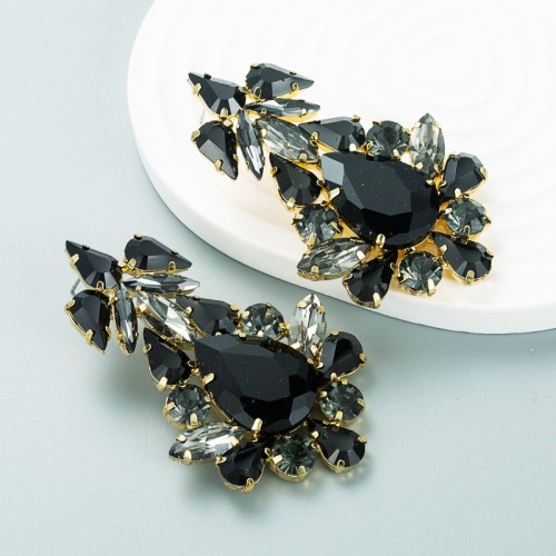 Fashion Jewelry Rhinestone Earrings For Women YWHME-651