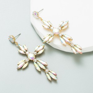 Fashion Jewelry Rhinestone Earrings For Women YWHME-652 