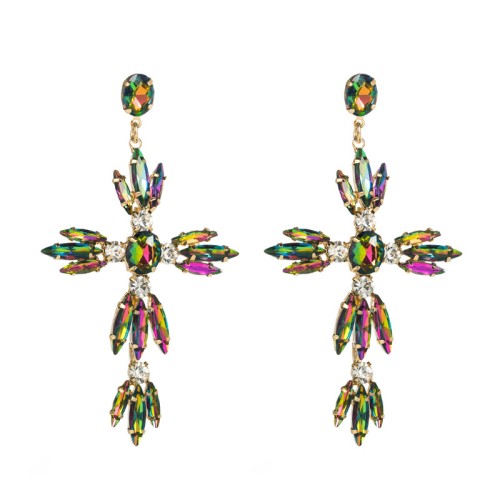 Fashion Jewelry Rhinestone Earrings For Women YWHME-652