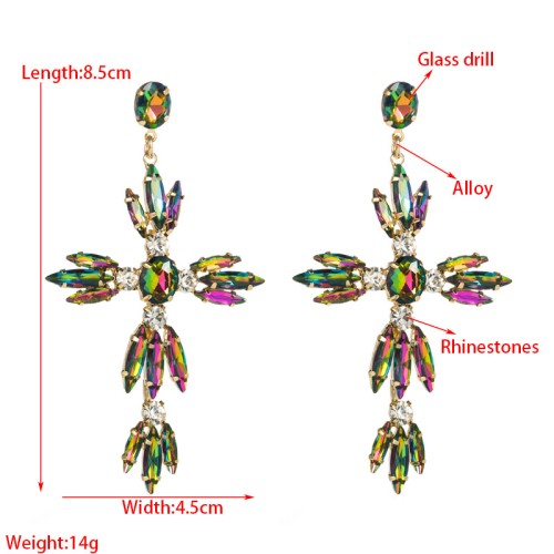 Fashion Jewelry Rhinestone Earrings For Women YWHME-652