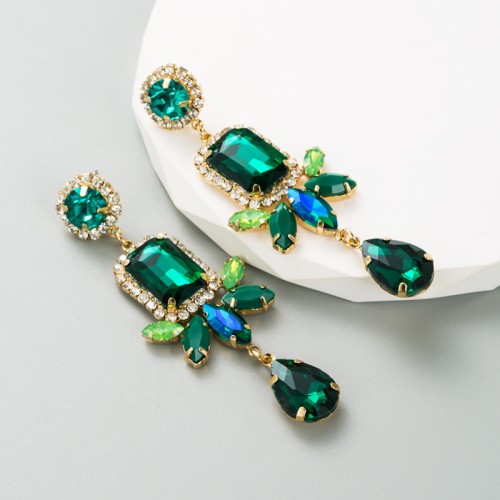 Fashion Jewelry Rhinestone Earrings For Women YWHME-655