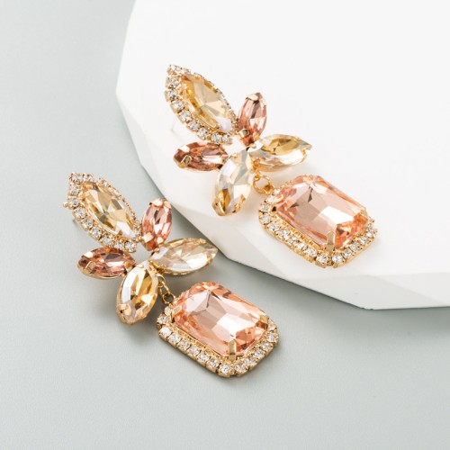 Fashion Jewelry Rhinestone Earrings For Women YWHME-658