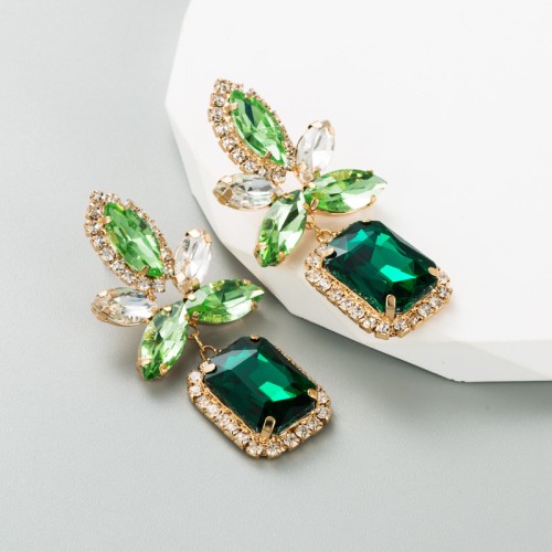 Fashion Jewelry Rhinestone Earrings For Women YWHME-658