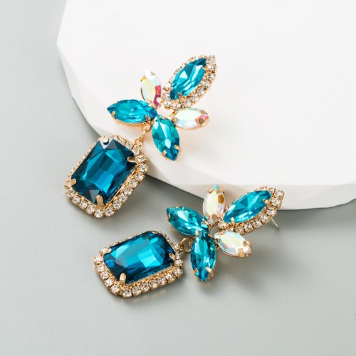 Fashion Jewelry Rhinestone Earrings For Women YWHME-658