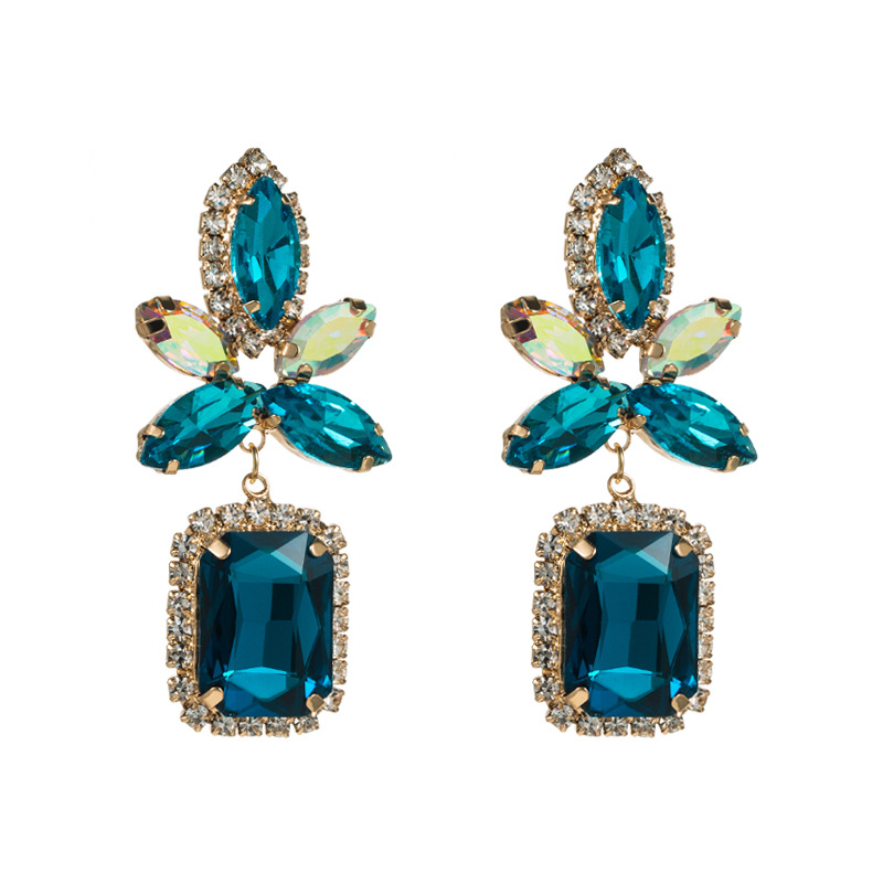 Fashion Jewelry Rhinestone Earrings For Women YWHME-658 