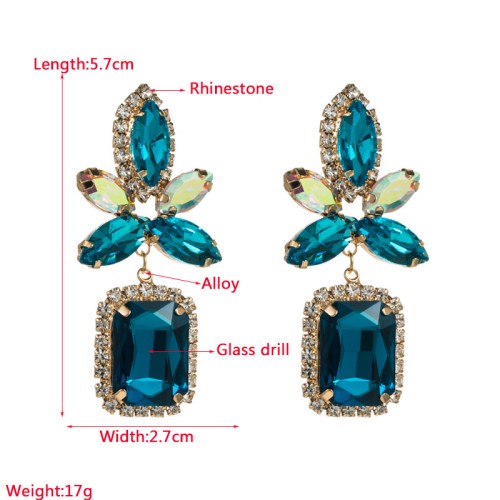 Fashion Jewelry Rhinestone Earrings For Women YWHME-658