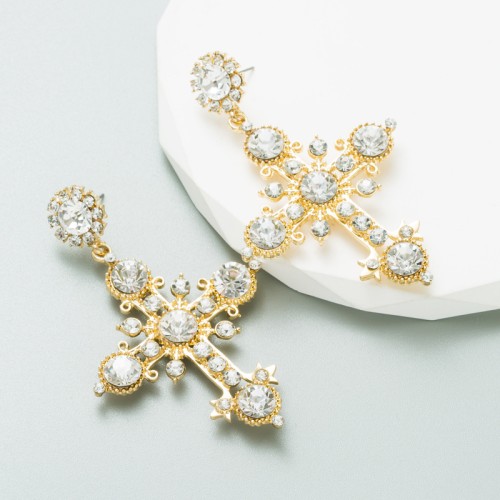 Fashion Jewelry Rhinestone Earrings For Women YWHME-659