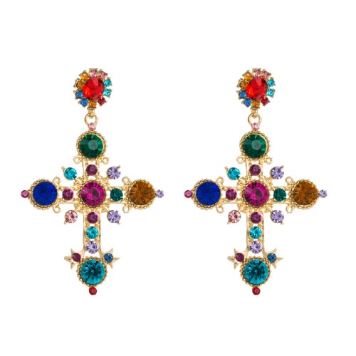 Fashion Jewelry Rhinestone Earrings For Women YWHME-659