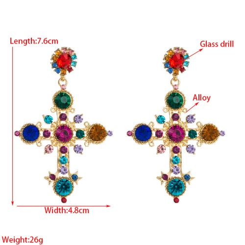 Fashion Jewelry Rhinestone Earrings For Women YWHME-659