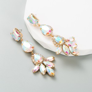 Fashion Jewelry Rhinestone Earrings For Women YWHME-660 