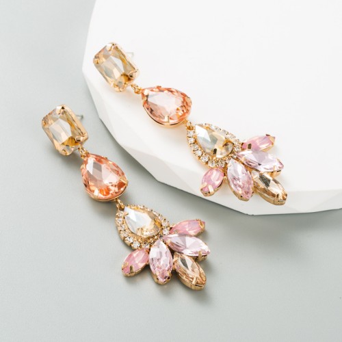 Fashion Jewelry Rhinestone Earrings For Women YWHME-660