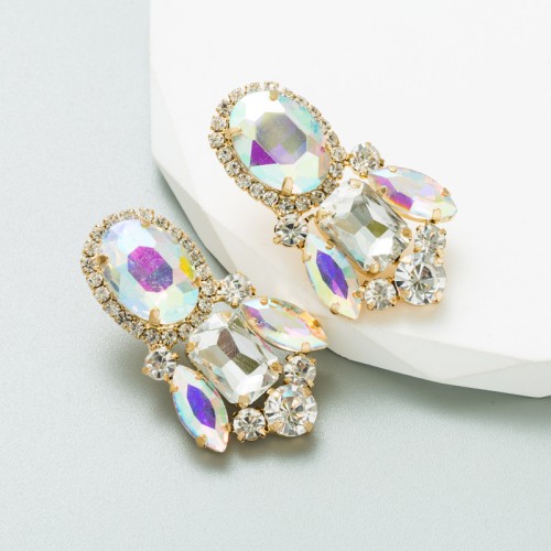 Fashion Jewelry Rhinestone Earrings For Women YWHME-661