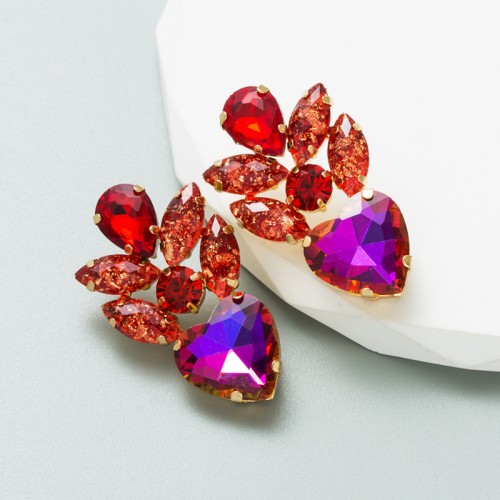 Fashion Jewelry Rhinestone Earrings For Women YWHME-662