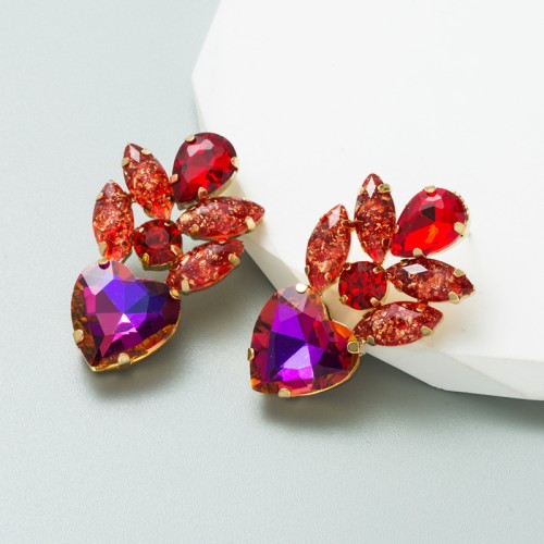 Fashion Jewelry Rhinestone Earrings For Women YWHME-662