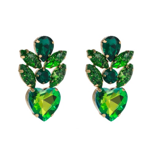 Fashion Jewelry Rhinestone Earrings For Women YWHME-662