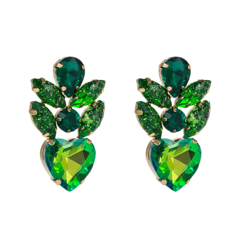 Fashion Jewelry Rhinestone Earrings For Women YWHME-662 