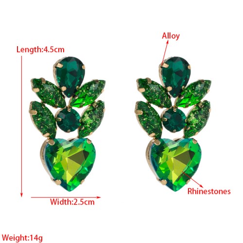 Fashion Jewelry Rhinestone Earrings For Women YWHME-662