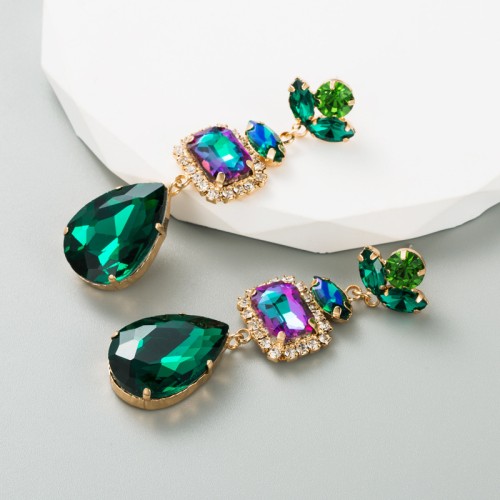 Fashion Jewelry Rhinestone Earrings For Women YWHME-664