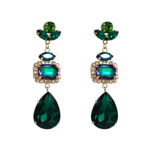 Fashion Jewelry Rhinestone Earrings For Women YWHME-664