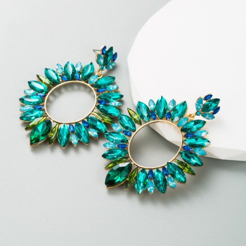 Fashion Jewelry Rhinestone Earrings For Women YWHME-665