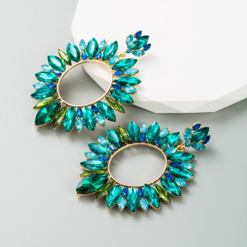 Fashion Jewelry Rhinestone Earrings For Women YWHME-665