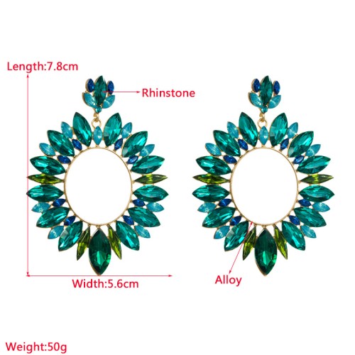 Fashion Jewelry Rhinestone Earrings For Women YWHME-665