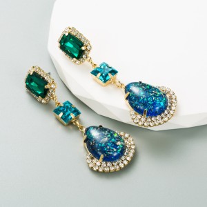 Fashion Jewelry Rhinestone Earrings For Women YWHME-666 