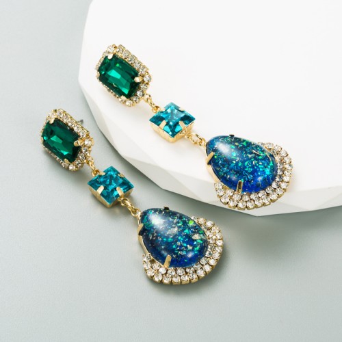 Fashion Jewelry Rhinestone Earrings For Women YWHME-666