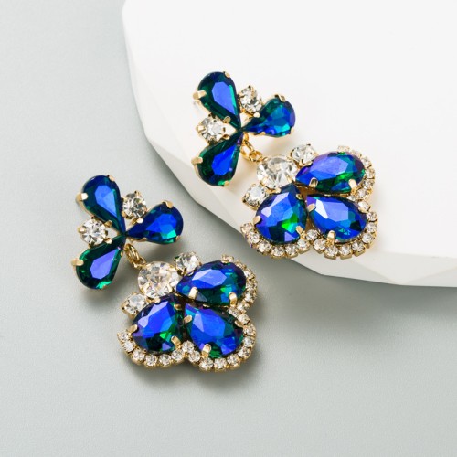 Fashion Jewelry Rhinestone Earrings For Women YWHME-667